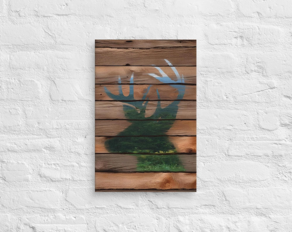 Mountain Whitetail Canvas